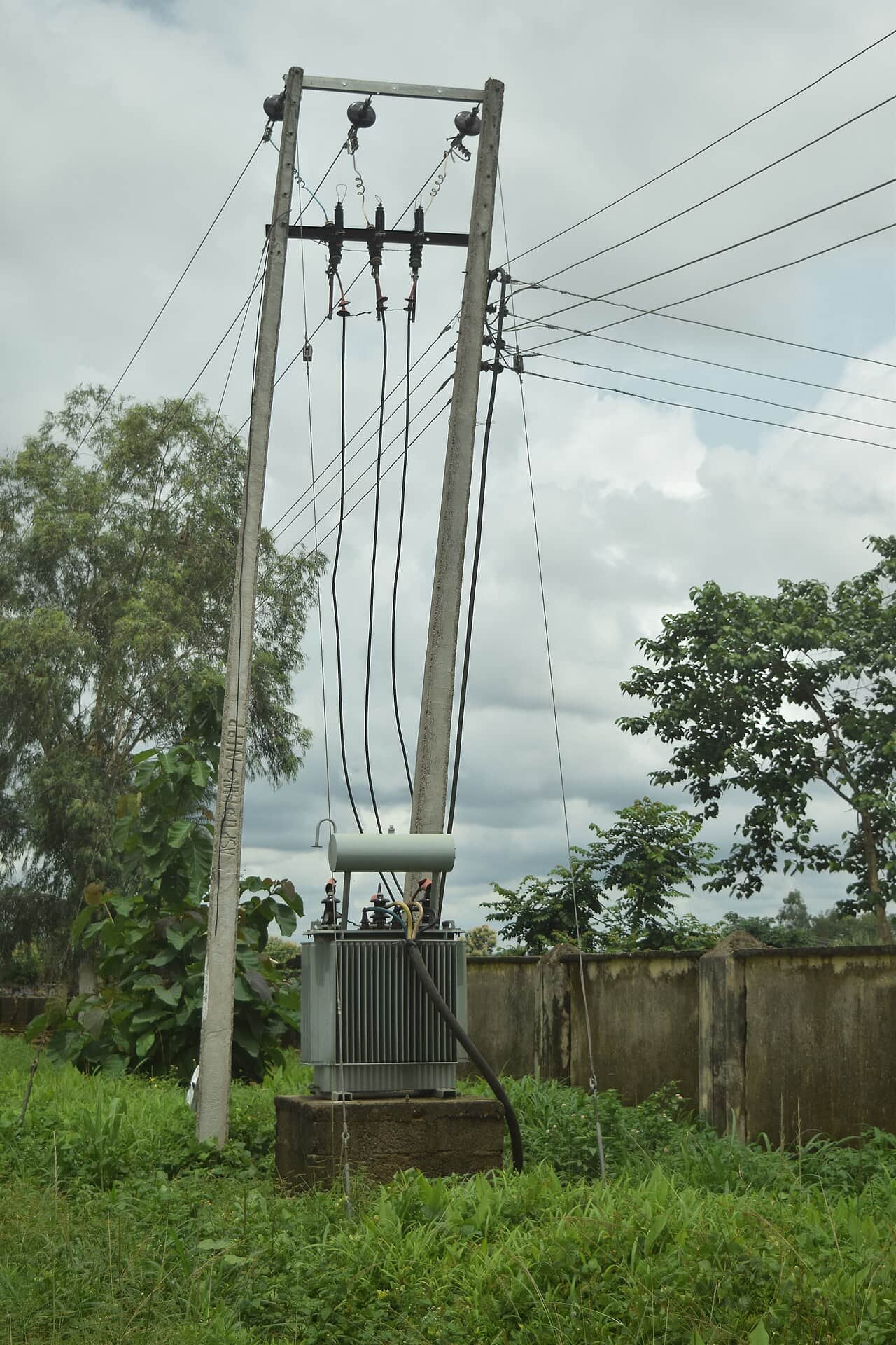 Distribution transformer, Kafanchan, Kaduna State, Nigeria
